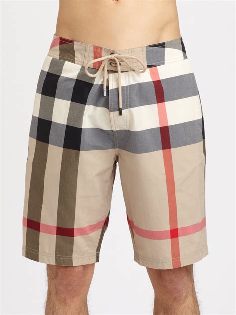 burberry bathing suit mens|burberry men's swim trunks sale.